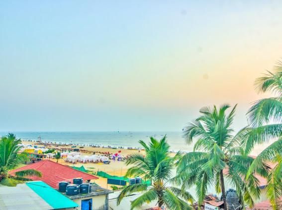 Sky Beach View GOA Dış mekan fotoğraf